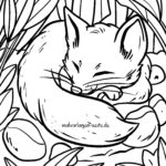 Malvorlage Fuchs