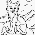 Malvorlage Fuchs
