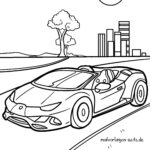 Malvorlage Sportwagen Malvorlage Sportwagen