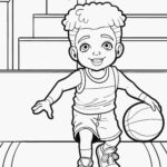 Malvorlage Basketball