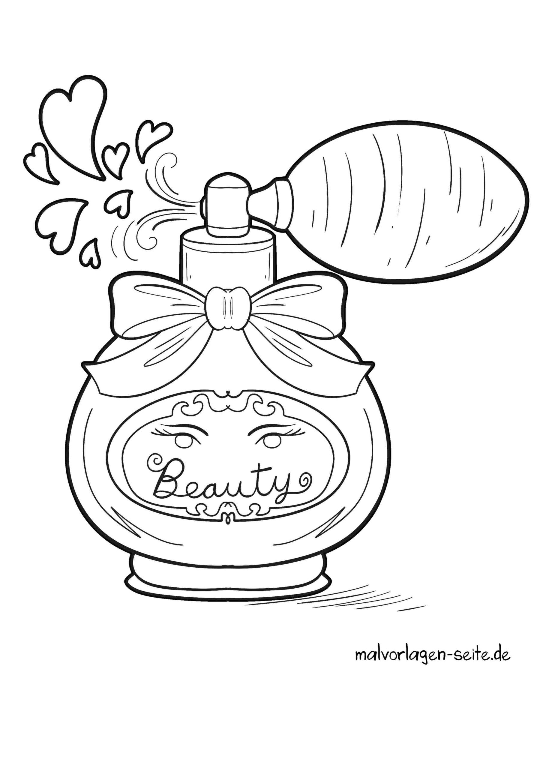 Malvorlage Parfüm