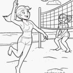 Malvorlage Volleyball