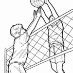 Malvorlage Volleyball
