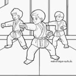 Malvorlage Selbstverteidigung