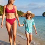 Kurzgeschichte für Kinder - Der allererste Urlaub Ein Traum wird wahr: Evelyns erster Urlaub