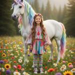 Marie und das bunte Einhorn