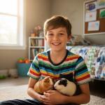 Kurzgeschichte für Kinder - Das neue Haustier Eriks große Überraschung – Ein Herz für Tiere