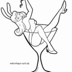 Malvorlage Burlesque