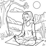 Malvorlage Meditieren Malvorlage Meditieren