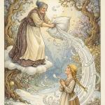 Frau Holle Märchen Text Frau Holle