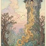 Rapunzel Märchen Text Rapunzel