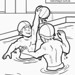 Malvorlage Wasserball