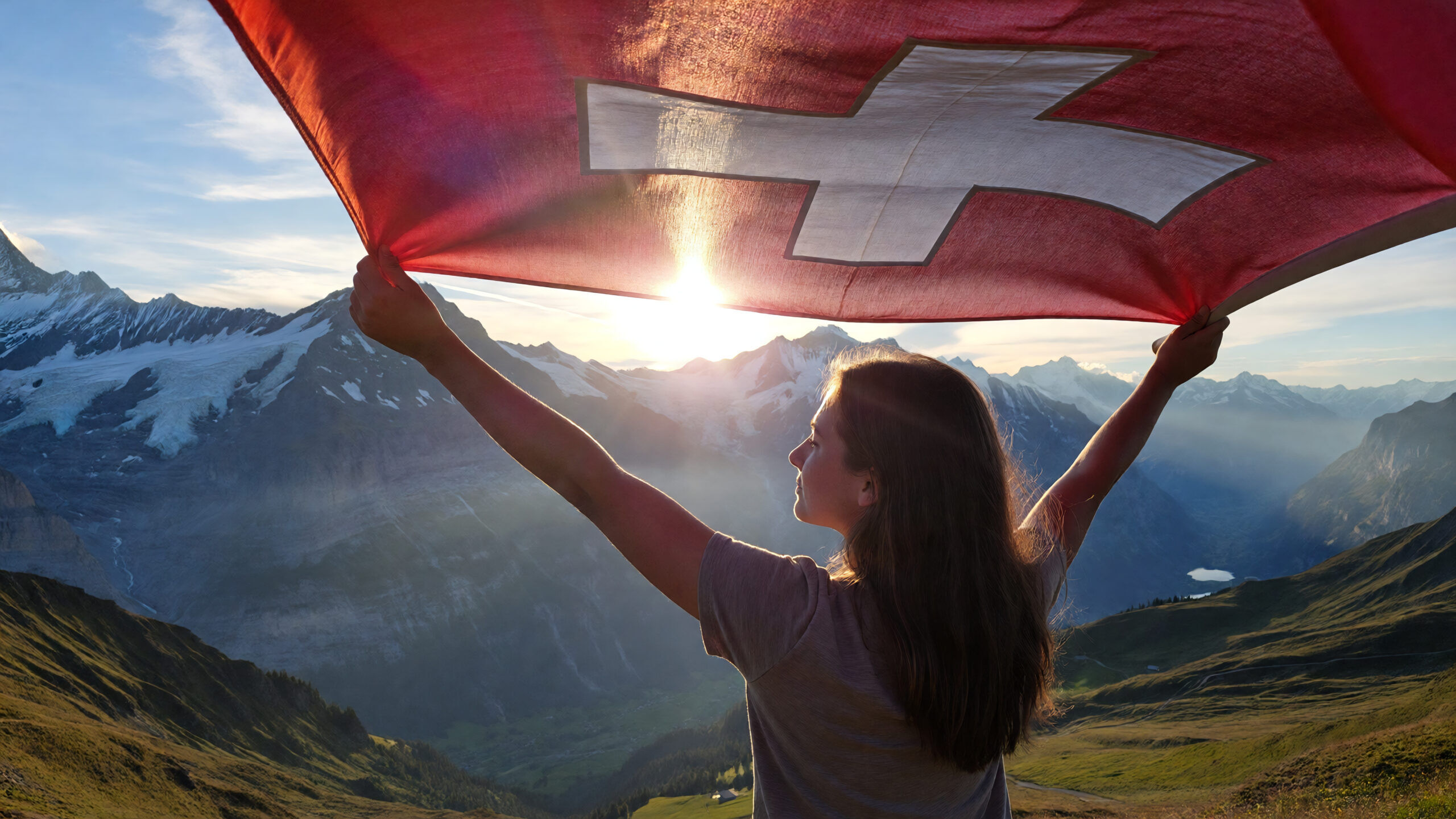 Politische Landkarte der Schweiz