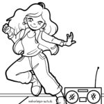 Malvorlage Streetdance Malvorlage Streetdance