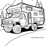 Malvorlage Wohnmobil