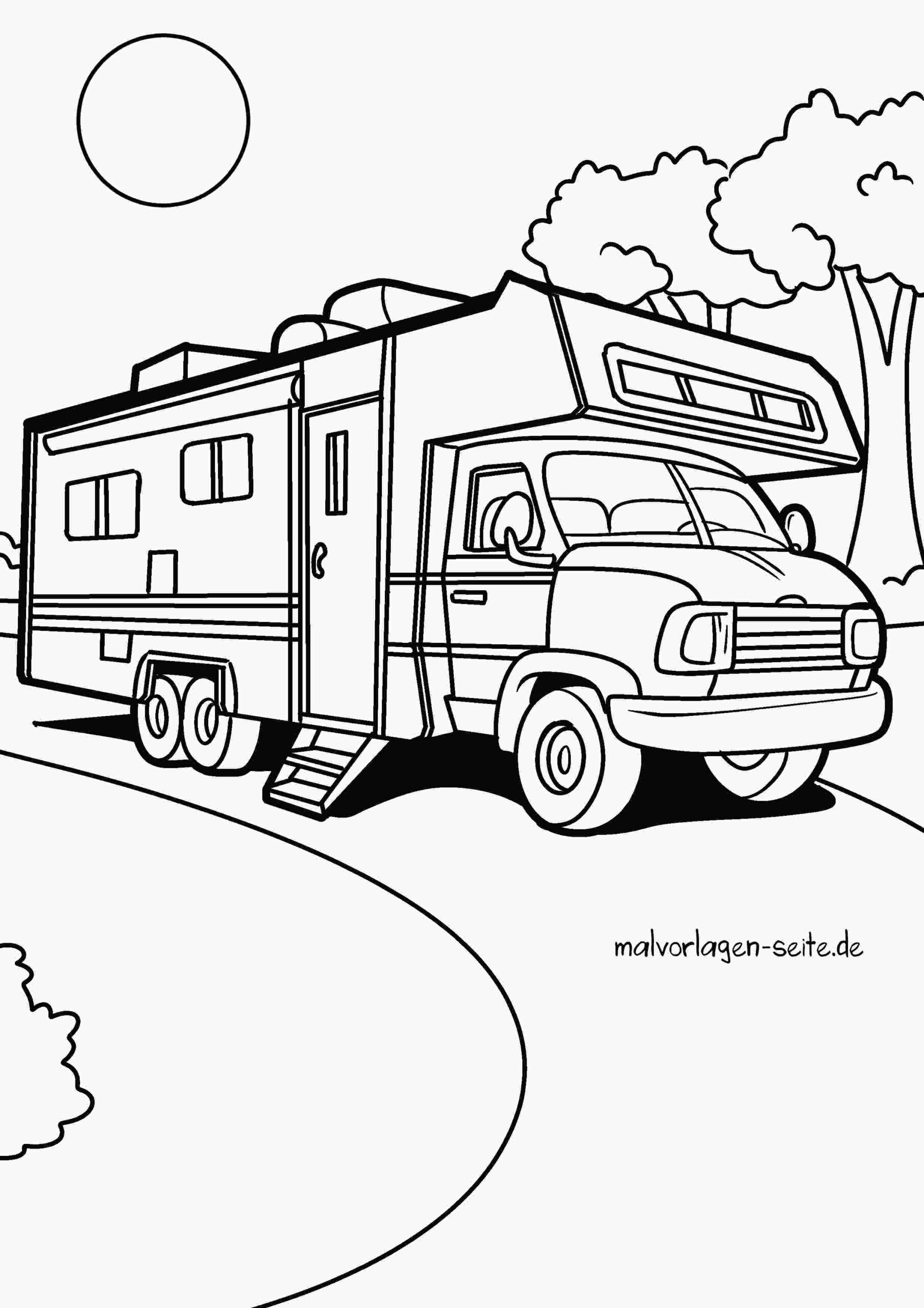Malvorlage Wohnmobil