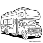 Malvorlage Wohnmobil