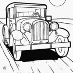 Malvorlage Oldtimer