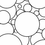 Malvorlage Kreise - geometrische Formen