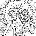 Malvorlage Laserschwert