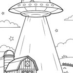 Malvorlage UFO Malvorlage Ufo