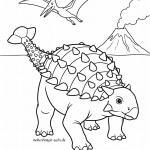 Malvorlage Ankylosaurus