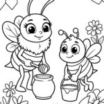 Malvorlage Bienen Malvorlage Bienen