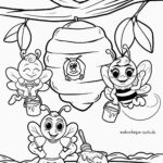 Malvorlage Bienen Malvorlage Bienen