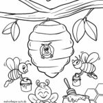Malvorlage Bienen Malvorlage Bienen
