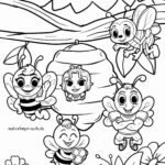 Malvorlage Bienen Malvorlage Bienen