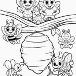 Malvorlage Bienen Malvorlage Bienen