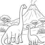 Malvorlage Brontosaurus Malvorlage Brontosaurus
