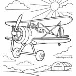 Malvorlage Doppeldecker Flugzeug Malvorlage Doppeldecker Flugzeug