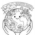 Malvorlage Earth Day - Tag der Erde Malvorlage Earth Day - Tag der Erde
