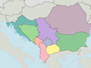 Landkarte Balkanstaaten blanko Landkarte Balkanstaaten blanko