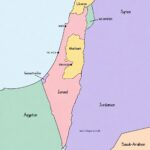 Landkarte Israel Politische Landkarte Israel