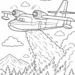 Malvorlage Löschflugzeug Malvorlage Löschflugzeug