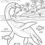 Malvorlage Plesiosaurus