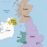 Landkarten Großbritannien - Vereinigtes Königreich Politische Landkarte Großbritannien - Vereinigtes Königreich