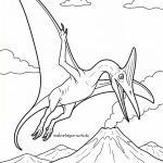 Malvorlage Pterodactylus