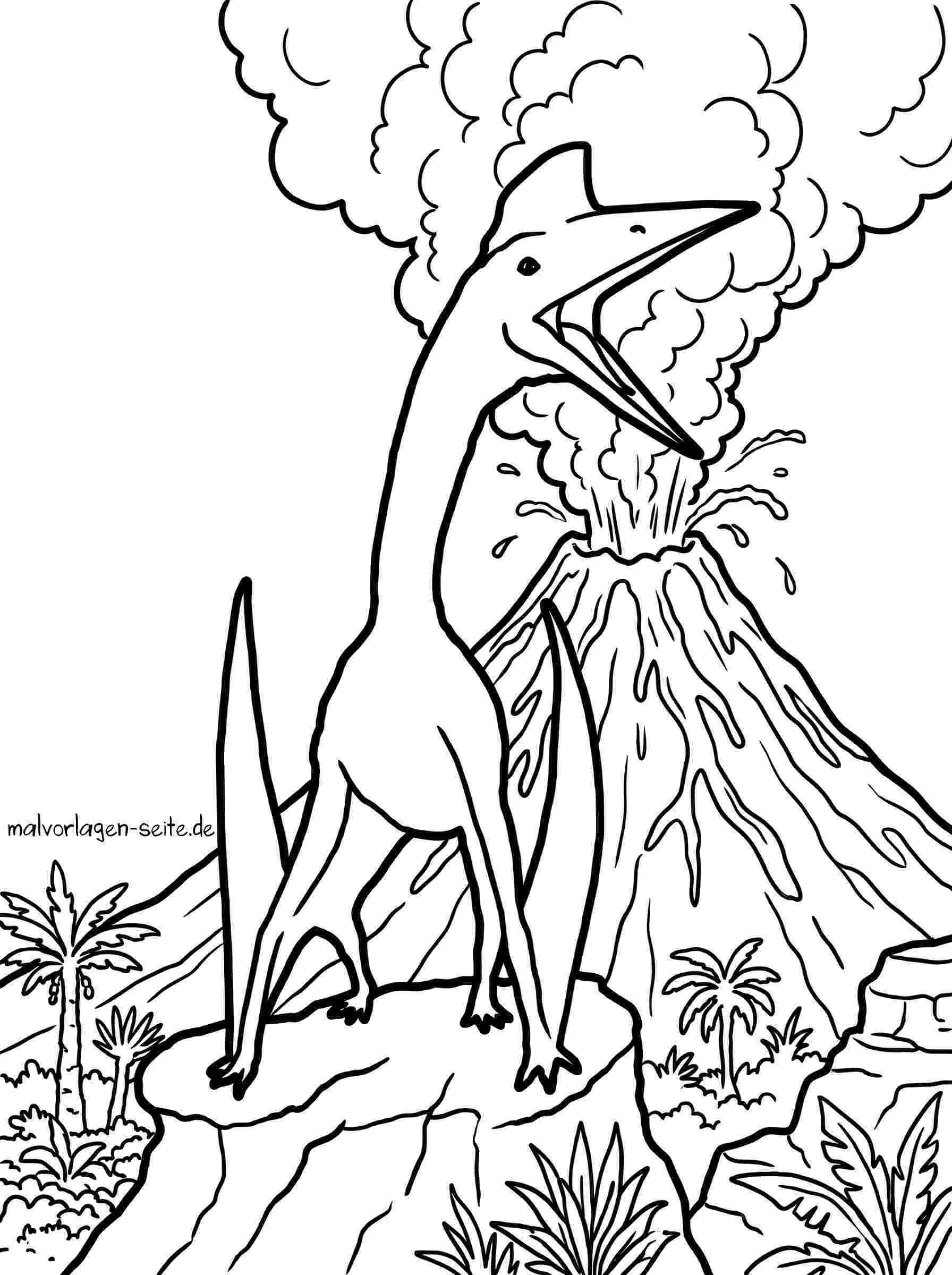 Malvorlage Quetzalcoatlus