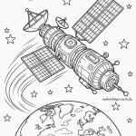 Malvorlage Satellit Malvorlage Satellit