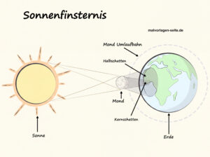 Vorlage Sonnenfinsternis
