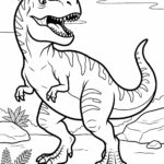Malvorlage T-Rex Malvorlage T-Rex