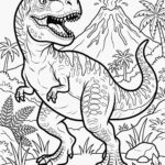 Malvorlage T-Rex Malvorlage T-Rex