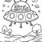 Malvorlage UFO Malvorlage Ufo