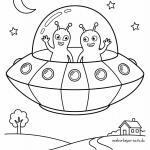 Malvorlage UFO Malvorlage Ufo