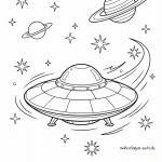 Malvorlage UFO Malvorlage UFO