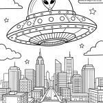 Malvorlage UFO Malvorlage UFO
