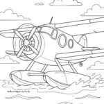 Malvorlage Wasserflugzeug Malvorlage Wasserflugzeug